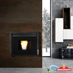 Alpes Hydro boiler pellet stove