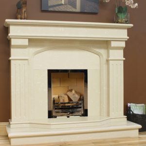 Bridge fireplace