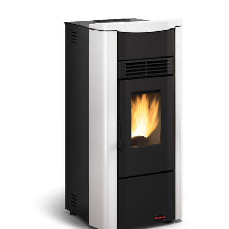 Giusy pellet stove white