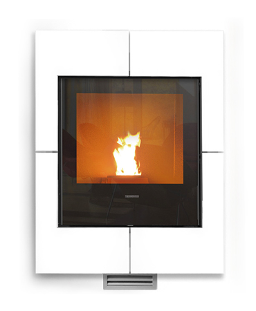 Idra Maxi pellet boiler stove