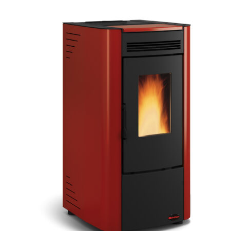 Ketty pellet stove Red