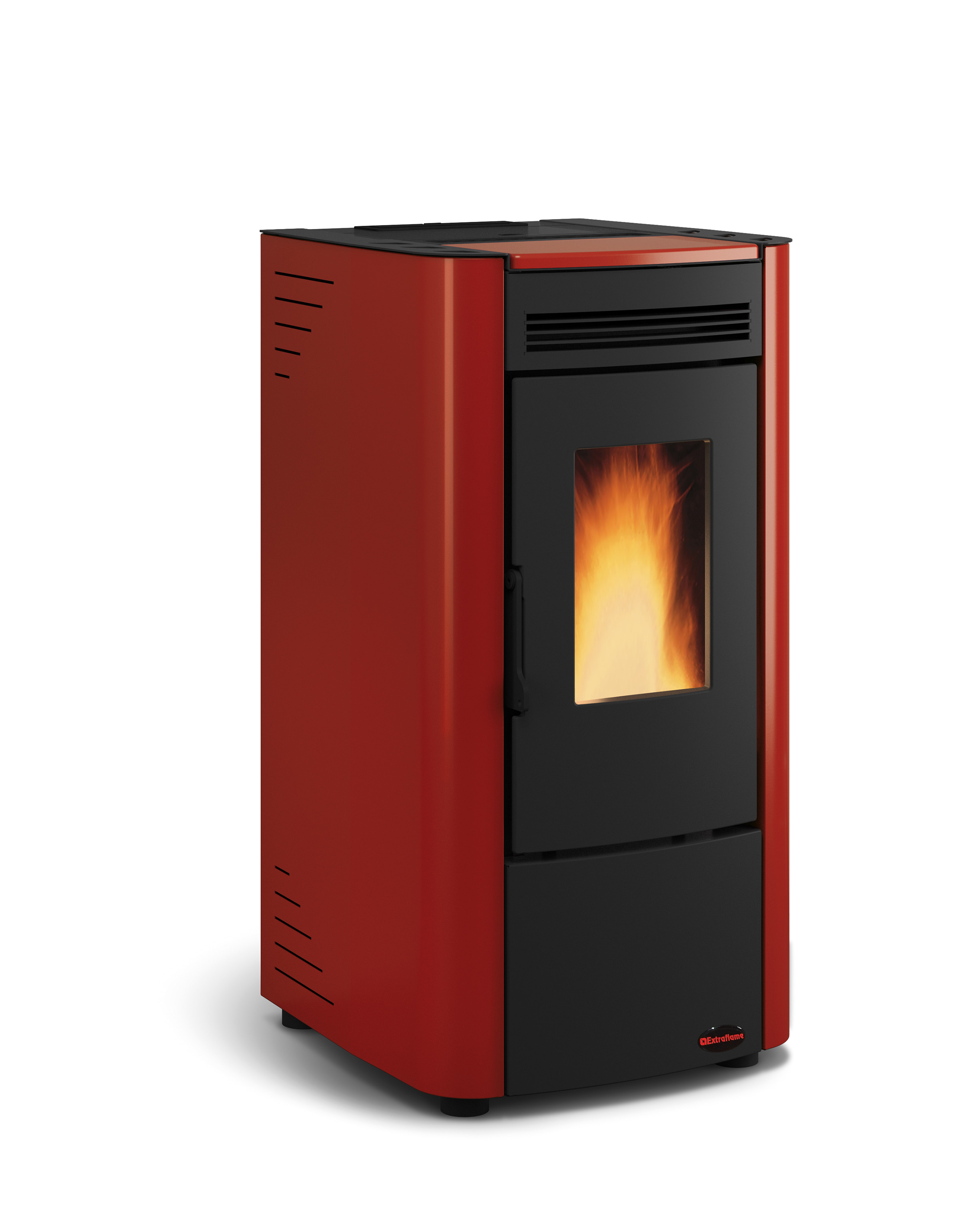 Ketty pellet stove Red