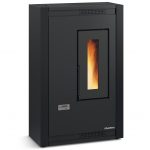 Luisells pellet stove black