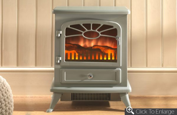 ES2000 Grey electric fire