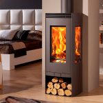 panadero alba ecodesign wood burning wood burning stove