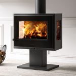 panadero atlantic 3v ecodesign wood burning stove