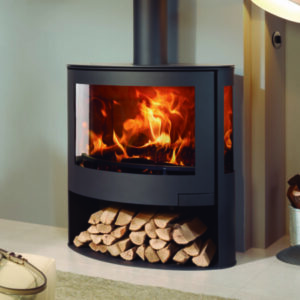 panadero iris ecodesign wood burning stove