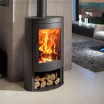 Panadero Oval ecodesign wood burning stove